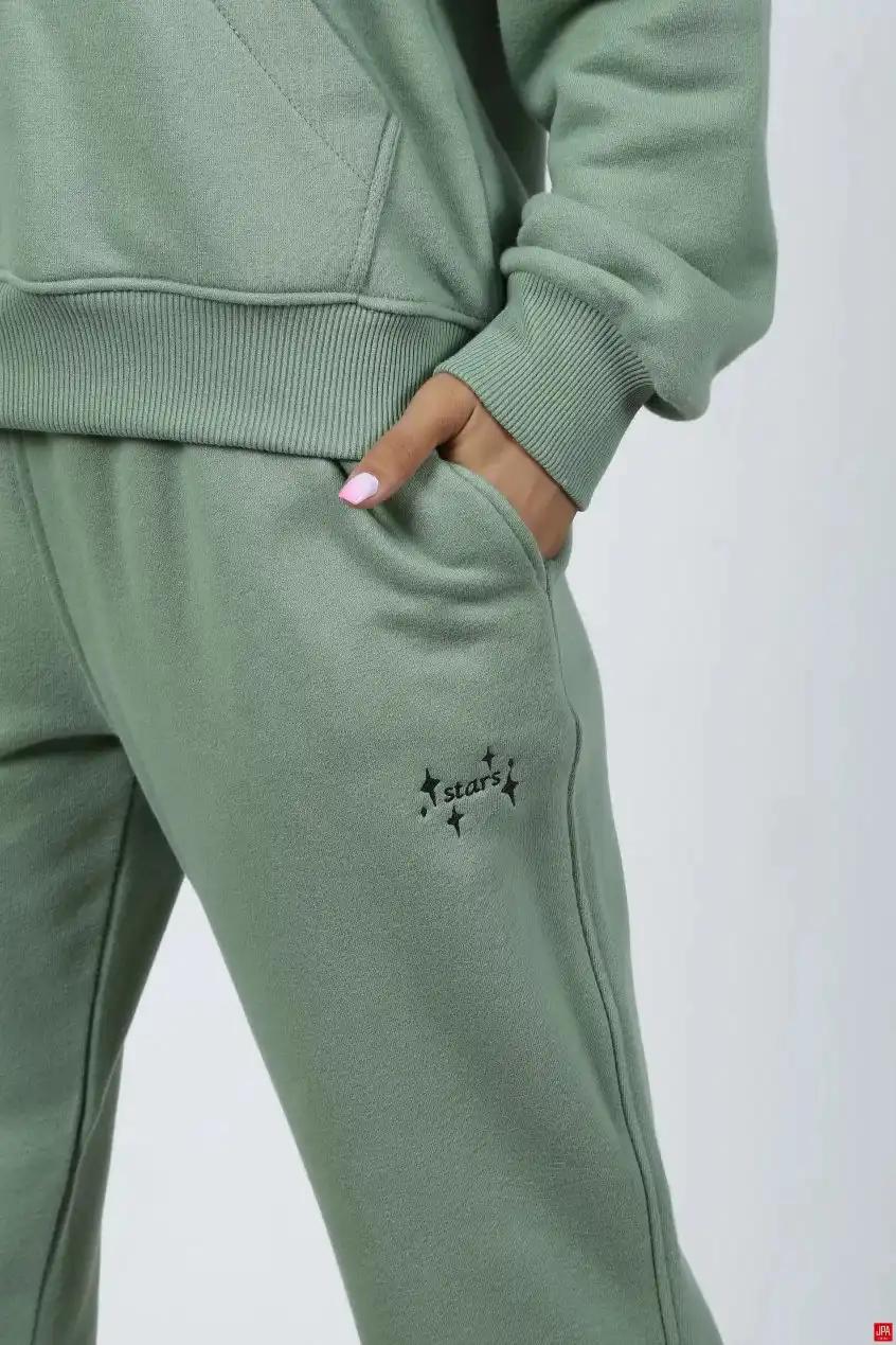 ست هودی و شلوار زنانه مشکی جی پی ای JPA کد 02025