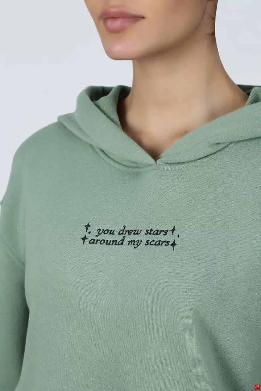 ست هودی و شلوار زنانه مشکی جی پی ای JPA کد 02025