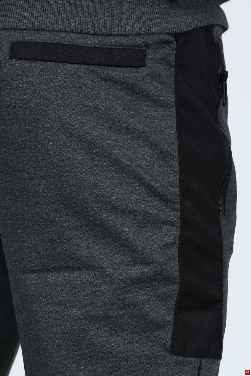 ست سویشرت و شلوار مردانه مشکی جی پی ای JPA کد 02074