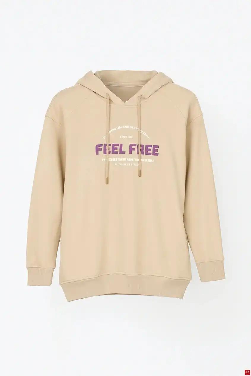 هودی زنانه مشکی جی پی ای JPA کد 02068