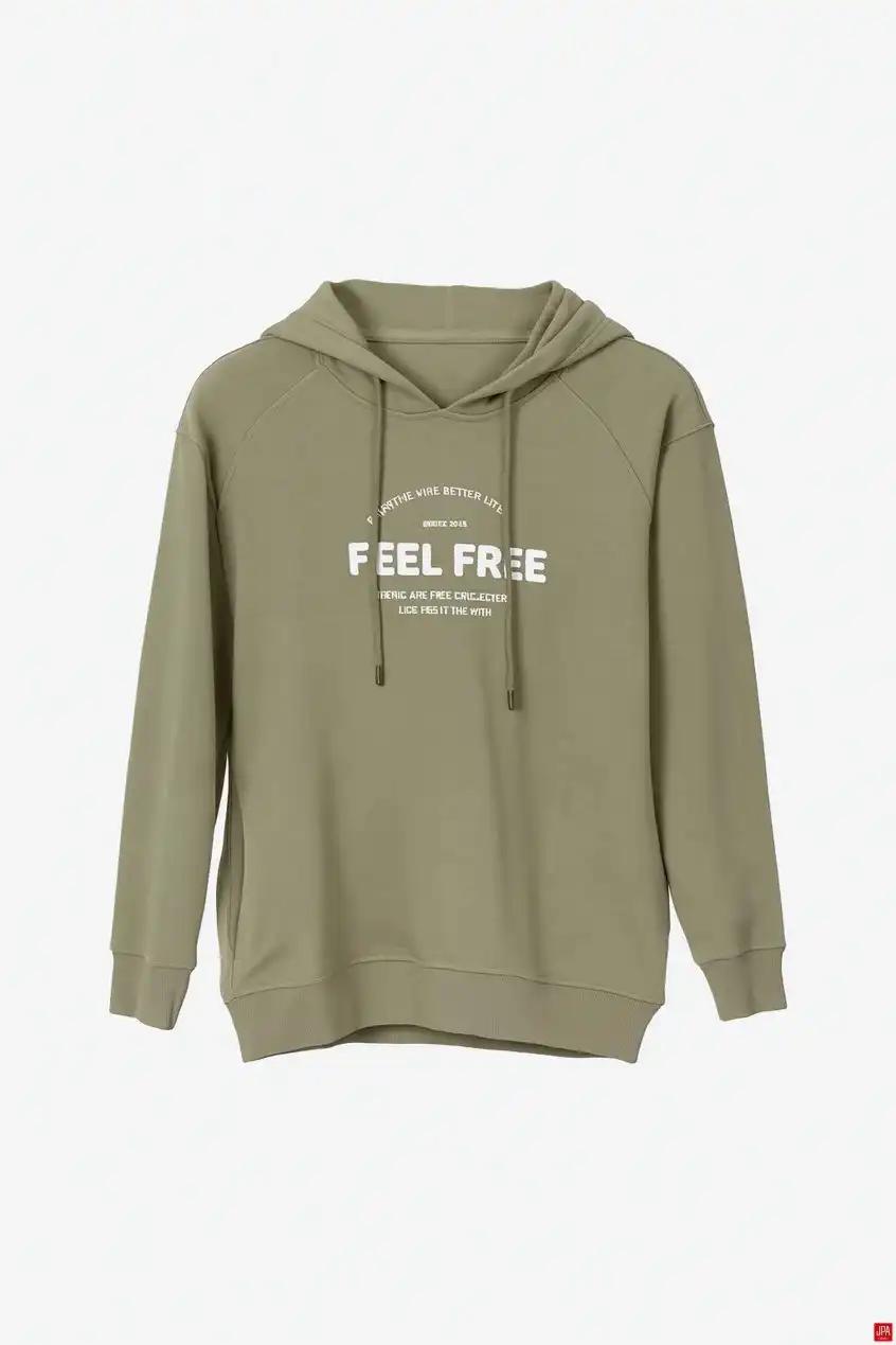 هودی زنانه مشکی جی پی ای JPA کد 02068