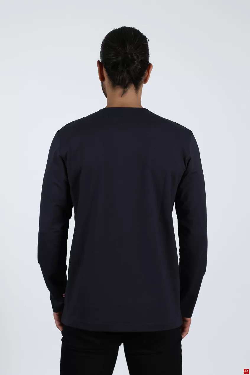 بلوز مردانه مشکی جی پی ای JPA کد 02152