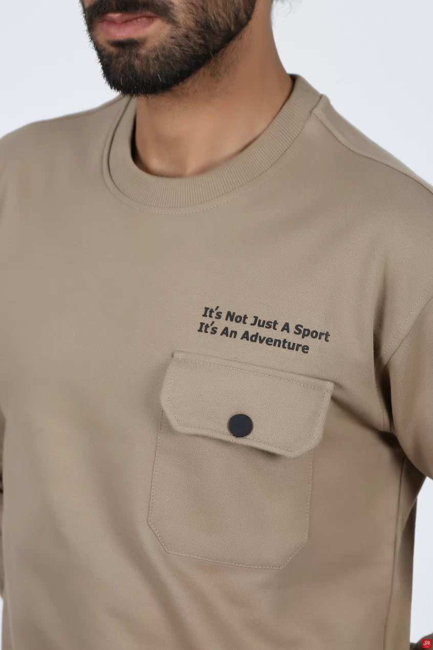 ست بلوز و شلوار مردانه مشکی جی پی ای JPA کد 02099