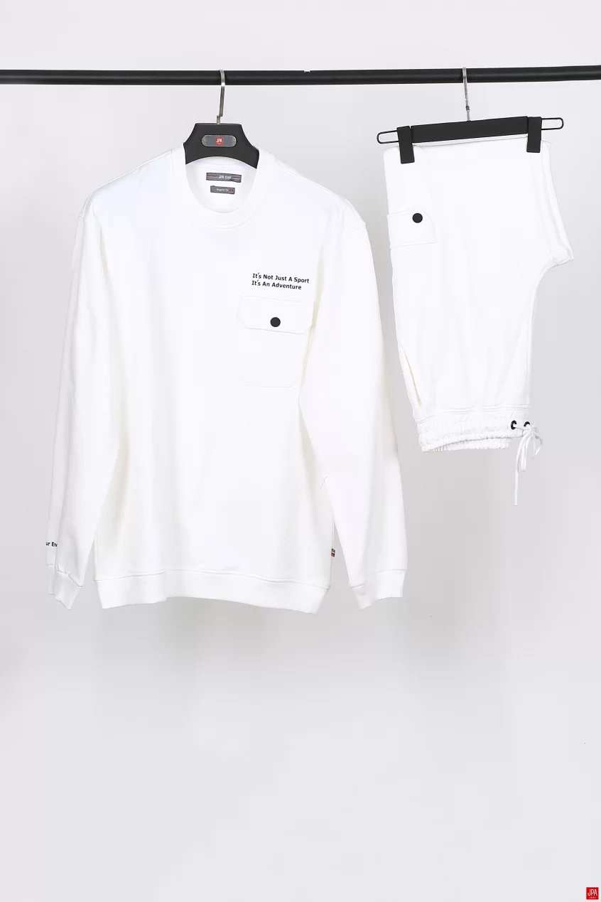 ست بلوز و شلوار مردانه مشکی جی پی ای JPA کد 02099