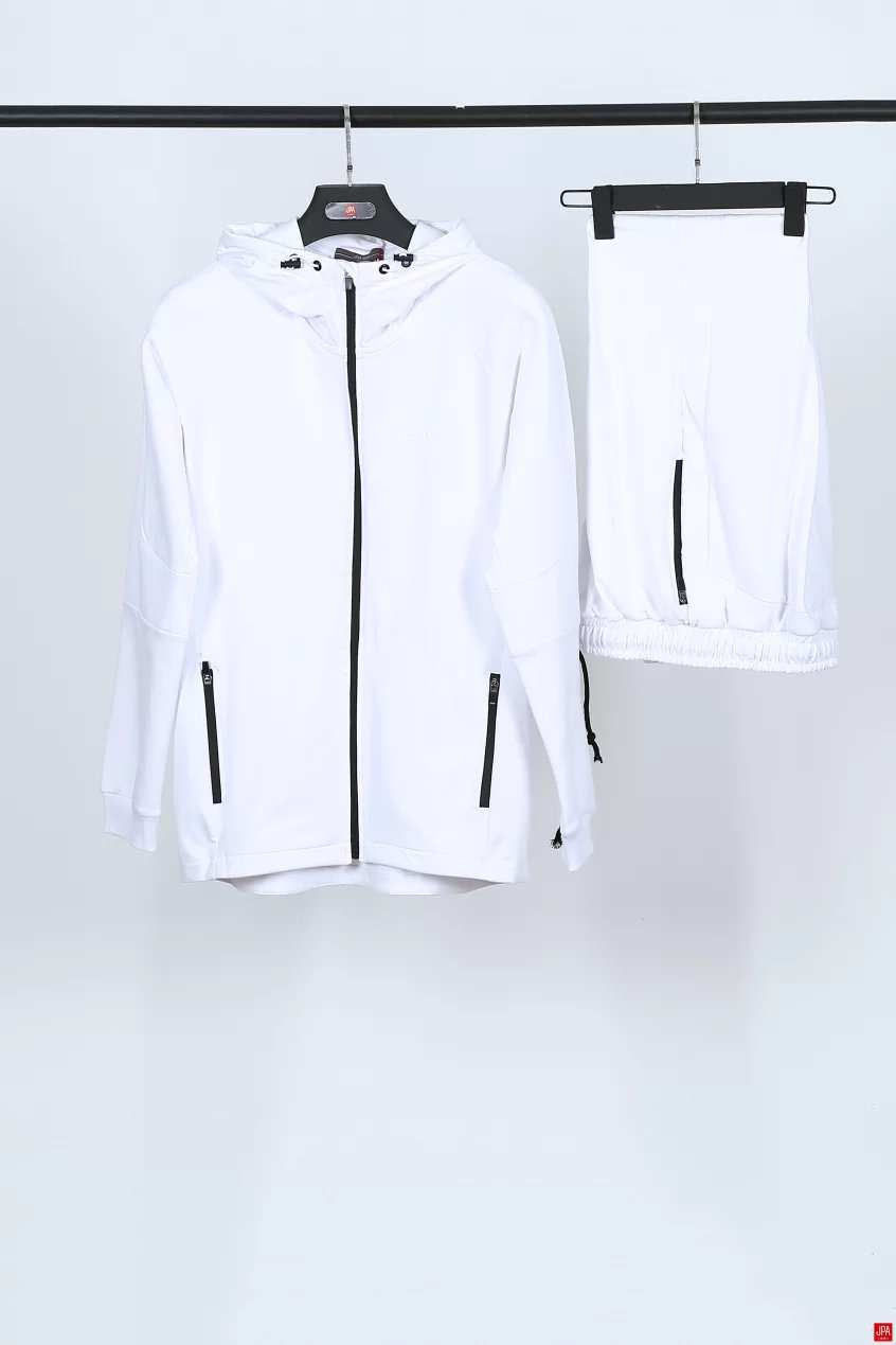 ست سویشرت و شلوار مردانه مشکی جی پی ای JPA کد 02073