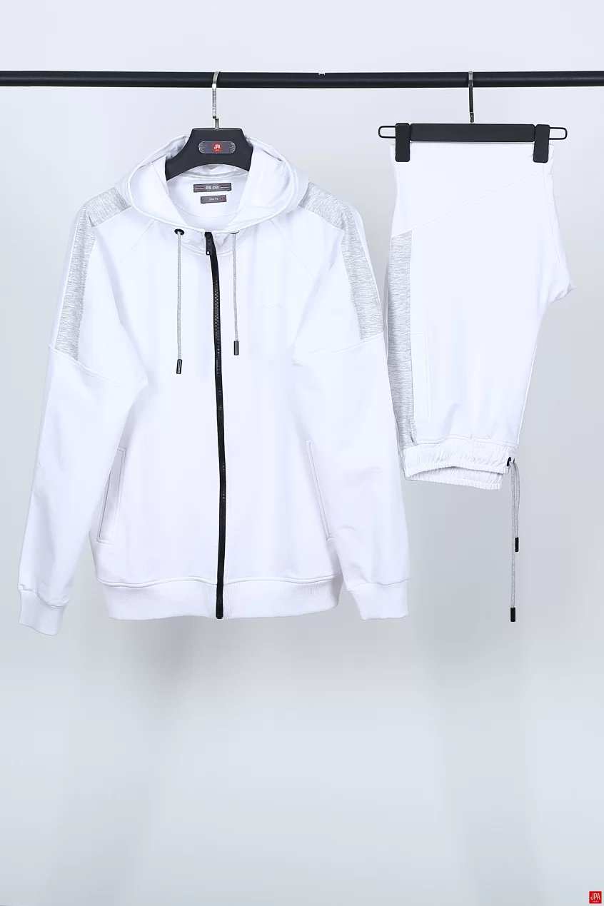 سویشرت و شلوار مردانه مشکی جی پی ای JPA کد 02084