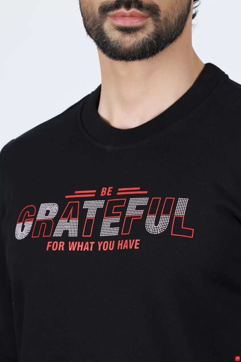 بلوز مردانه مشکی جی پی ای JPA کد 02138