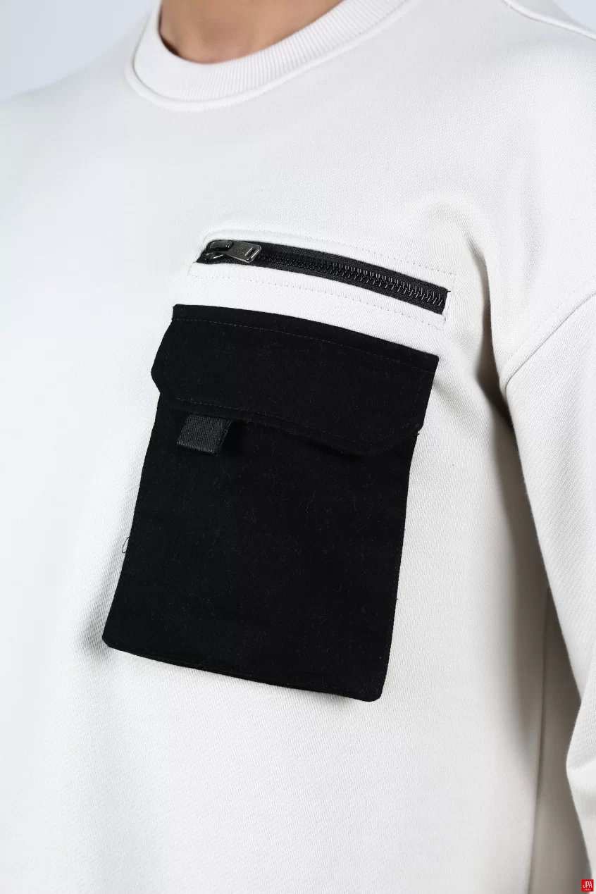 بلوز مردانه مشکی جی پی ای JPA کد 02132