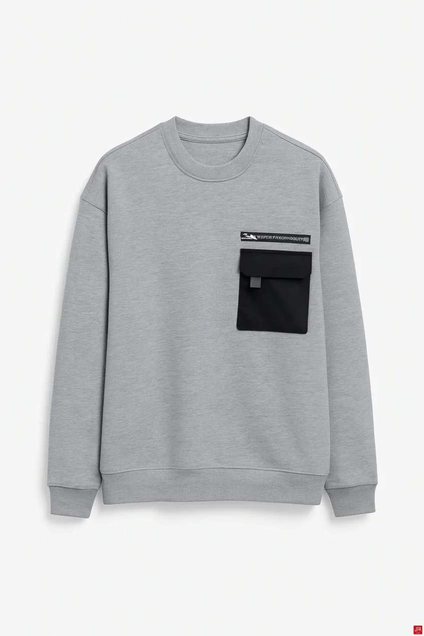 بلوز مردانه مشکی جی پی ای JPA کد 02132