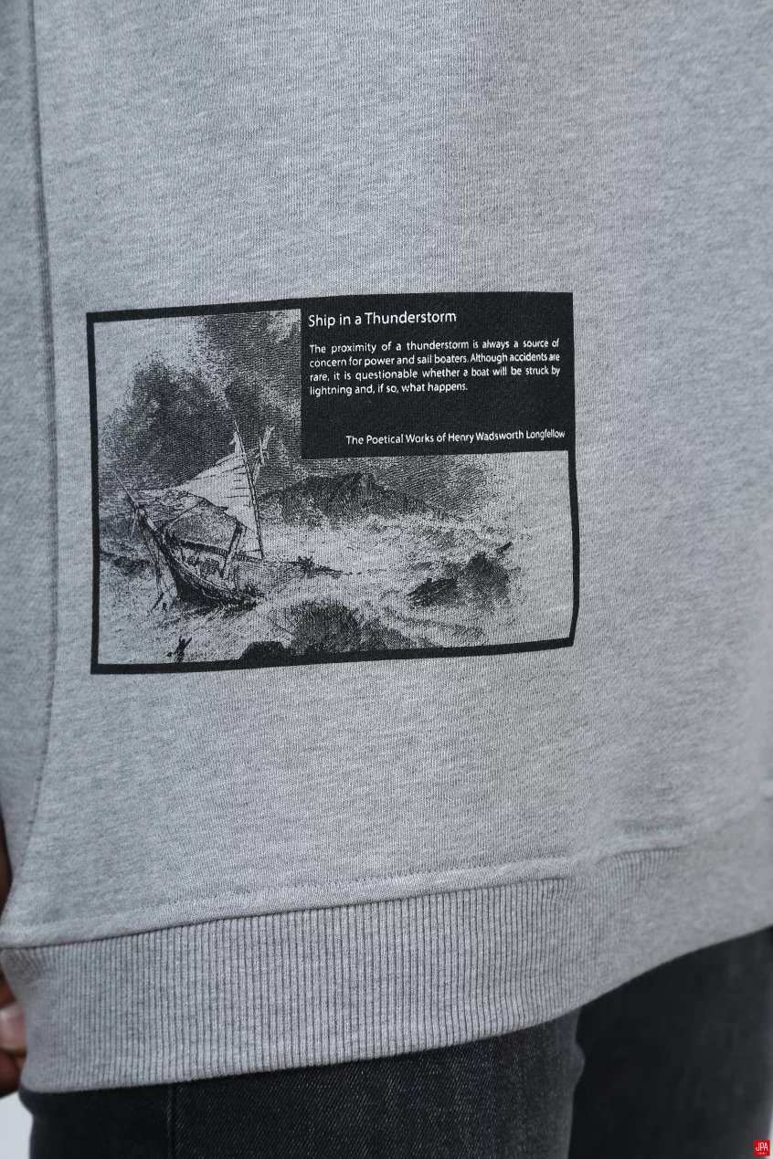 بلوز مردانه مشکی جی پی ای JPA کد 02137