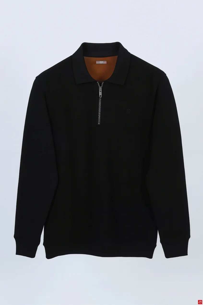 بلوز مردانه مشکی جی پی ای JPA کد 02153