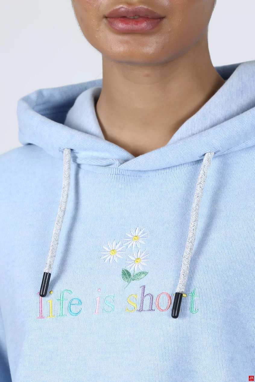 هودی زنانه سبز روشن جی پی ای JPA کد 02183