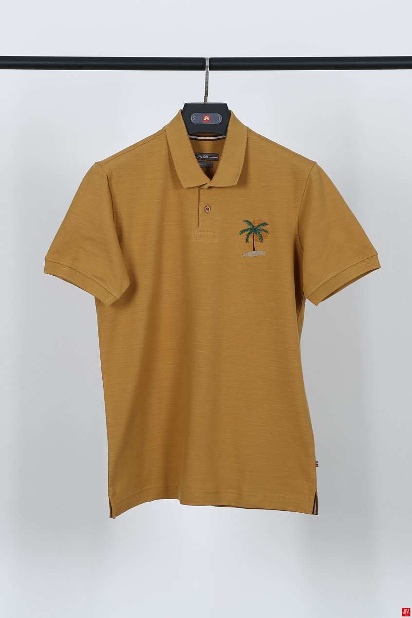 پولوشرت مردانه اسلیم سرمه ای جی پی ای JPA کد 02219
