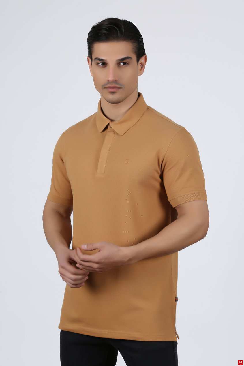 پولوشرت مردانه مشکی جی پی ای JPA کد 02301