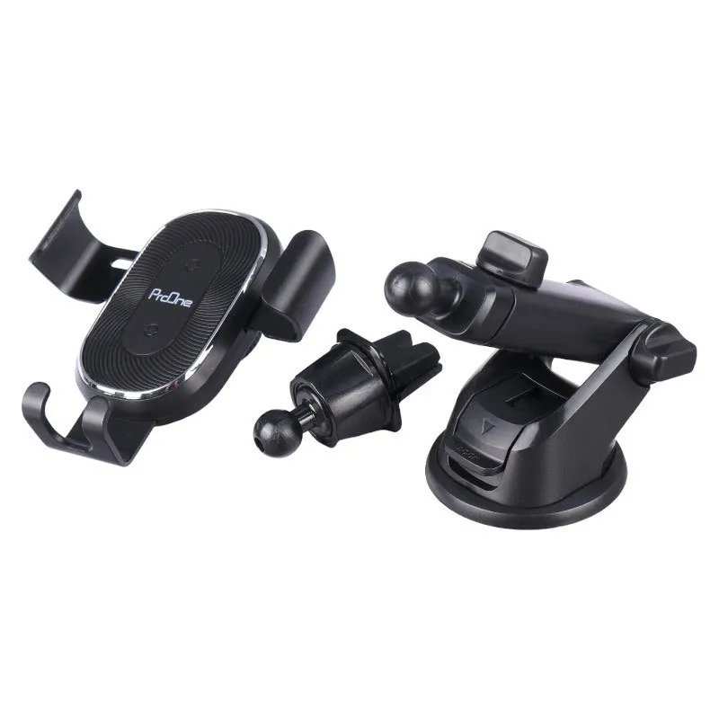 پایه نگهدارنده و شارژر بی سیم موبایل پرووان مدل PHL1115