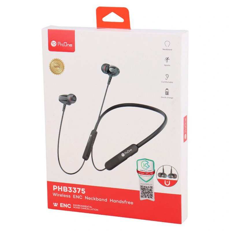 هندزفری بلوتوثی گردنی پرووان مدل PHB3375