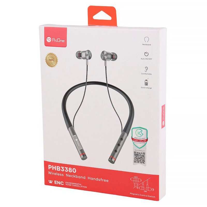 هندزفری بلوتوثی گردنی پرووان مدل PHB3380