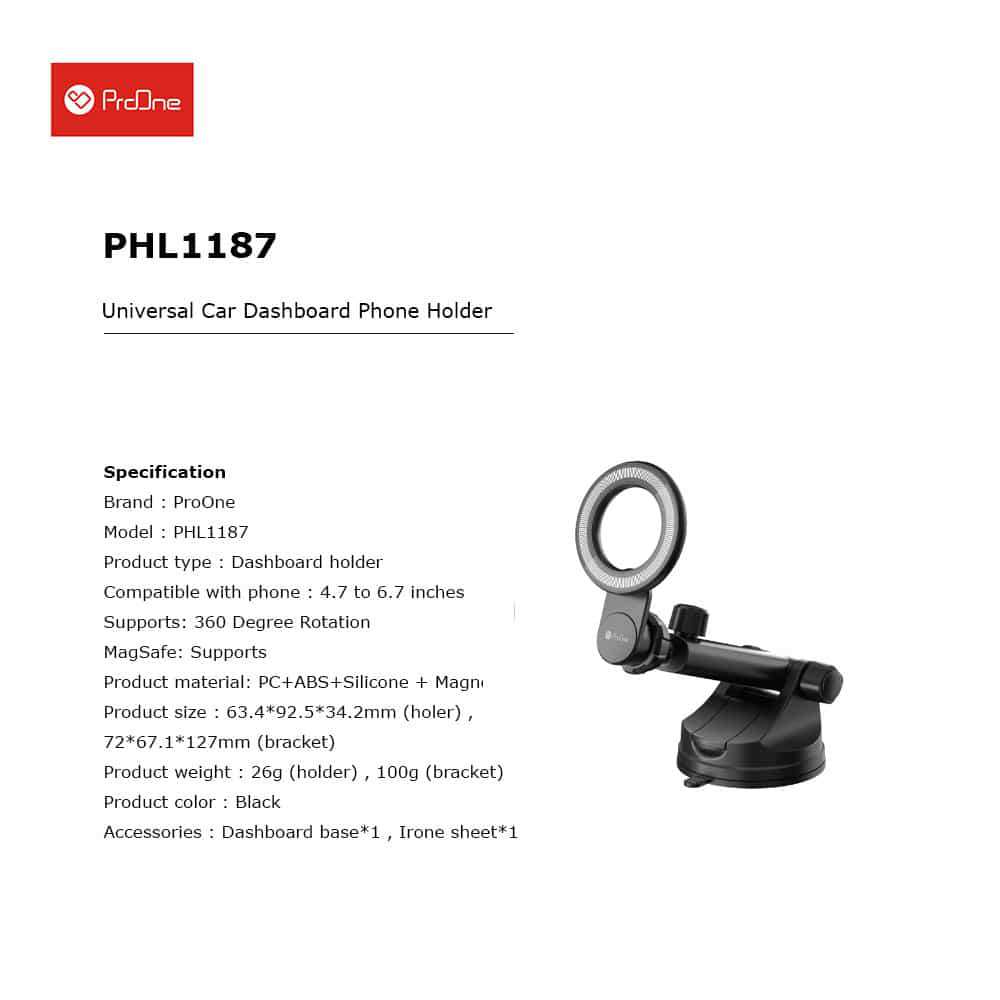 پایه نگهدارنده گوشی موبایل پرووان مدل PHL1187