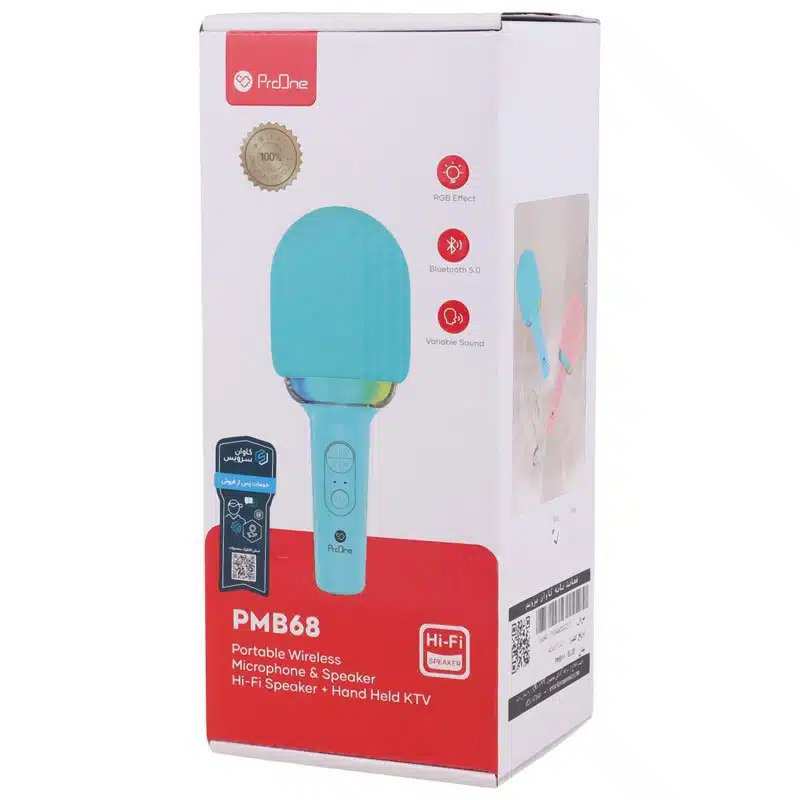 میکروفون اسپیکر بیسیم پرووان مدل PMB68