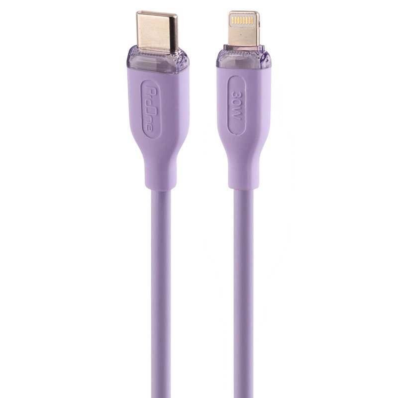 کابل تبدیل USB-C به لایتنینگ پرووان مدل PCC122 به طول 1 متر