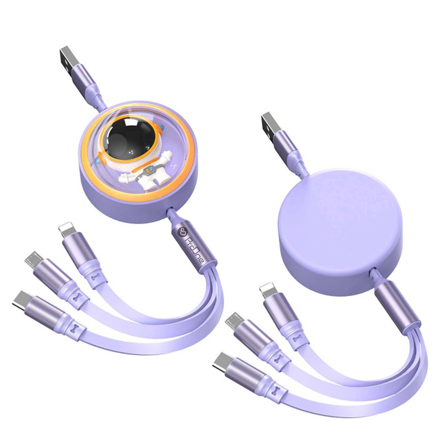 کابل شارژ و انتقال داده ۳ به ۱ پرووان مدل PCC128R