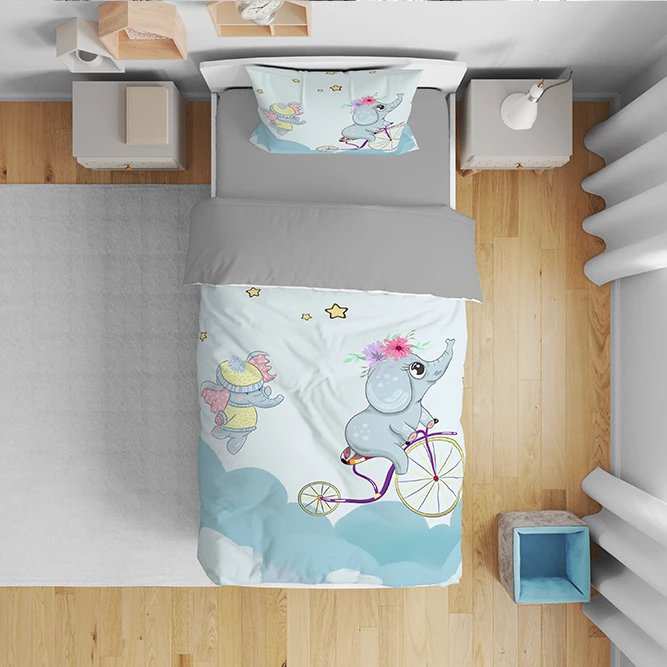 روتختی کودک طرح فیل مدل T4935 نوپه هوم