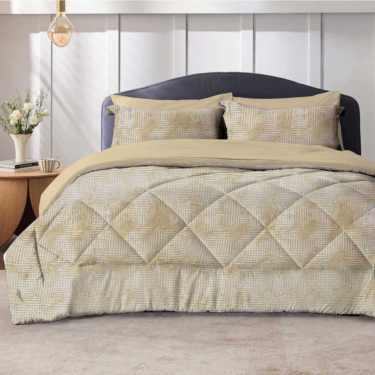 سرویس روتختی مخمل شانل مایلو نوپه هوم