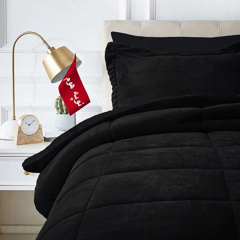 روتختی مینیمال کتان مخمل طرح مربع نوپه هوم