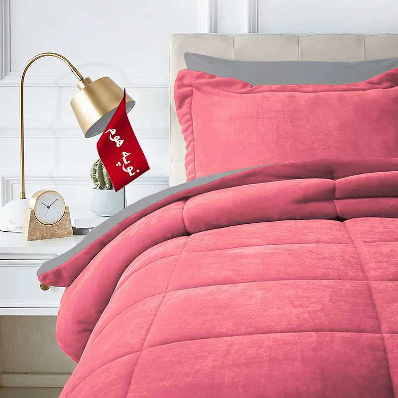 روتختی مینیمال کتان مخمل طرح مربع نوپه هوم