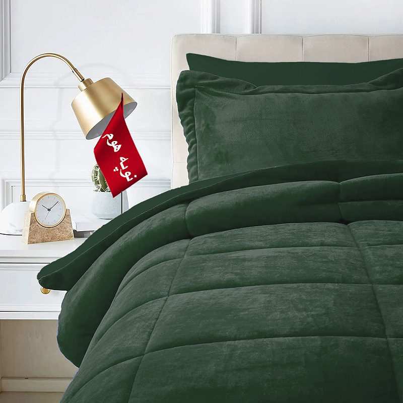 روتختی مینیمال کتان مخمل طرح مربع نوپه هوم