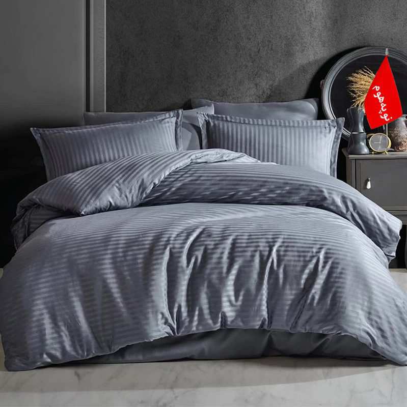 سرویس روتختی کاوری طرح بیسیک راه راه هتلی نوپه هوم