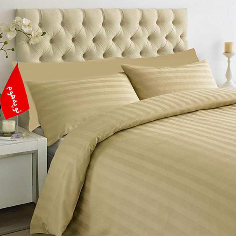 سرویس روتختی کاوری طرح بیسیک راه راه هتلی نوپه هوم