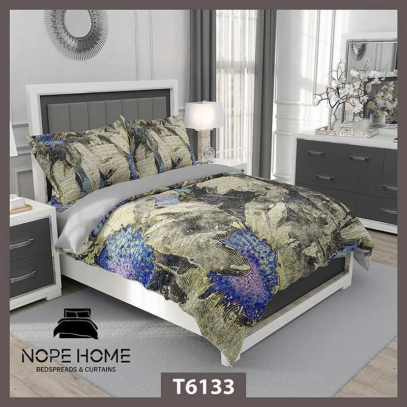 روتختی طرح برگ پتینه مدرن مدل T6133 نوپه هوم