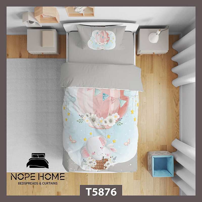 روتختی کودک طرح بچگانه فانتزی کد T5876 نوپه هوم