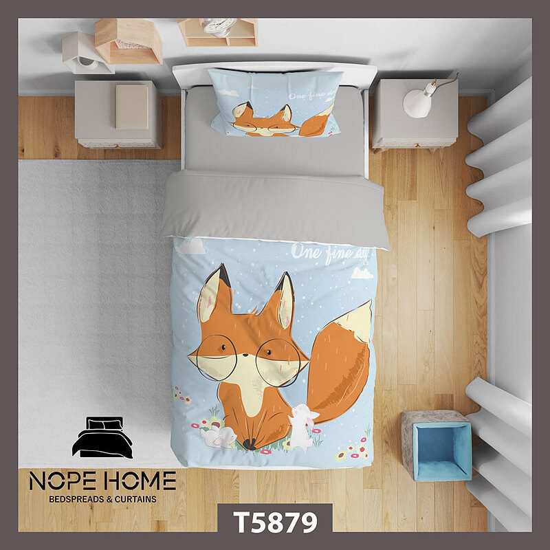 روتختی کودک طرح بچگانه روباه کد T5879 نوپه هوم