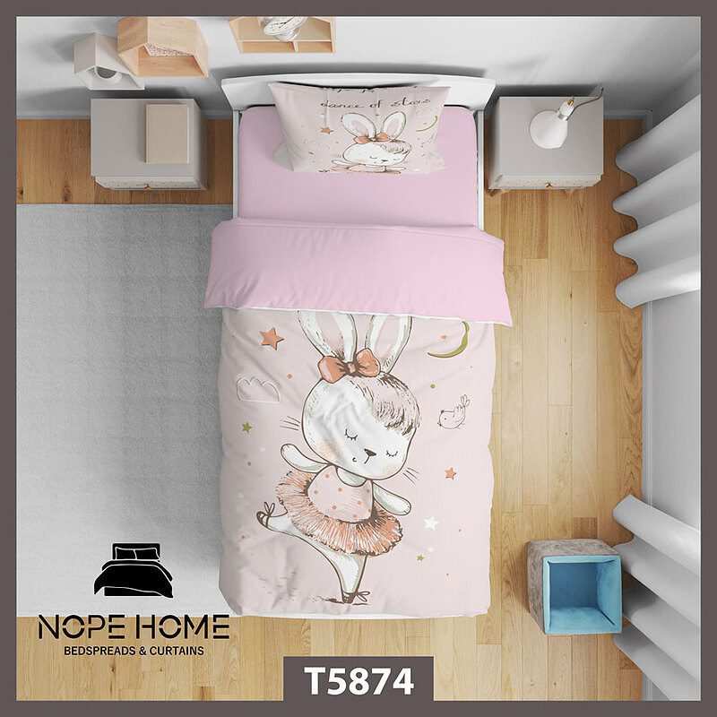 روتختی کودک طرح بچگانه خرگوش کد T5874 نوپه هوم