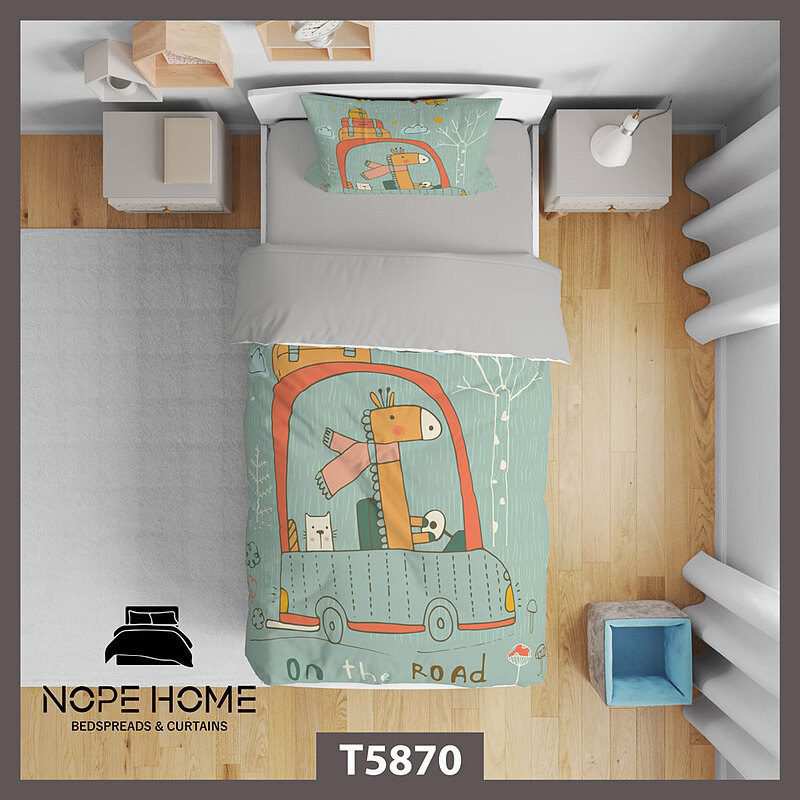 روتختی کودک طرح بچگانه فانتزی کد T5870 نوپه هوم