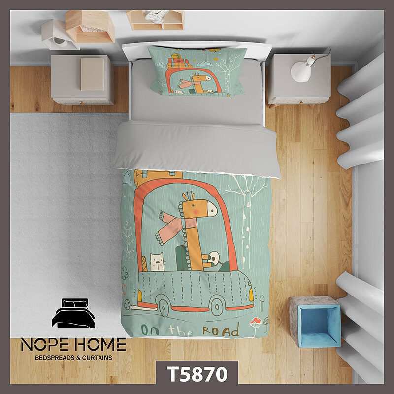 روتختی کودک طرح بچگانه فانتزی کد T5870 نوپه هوم