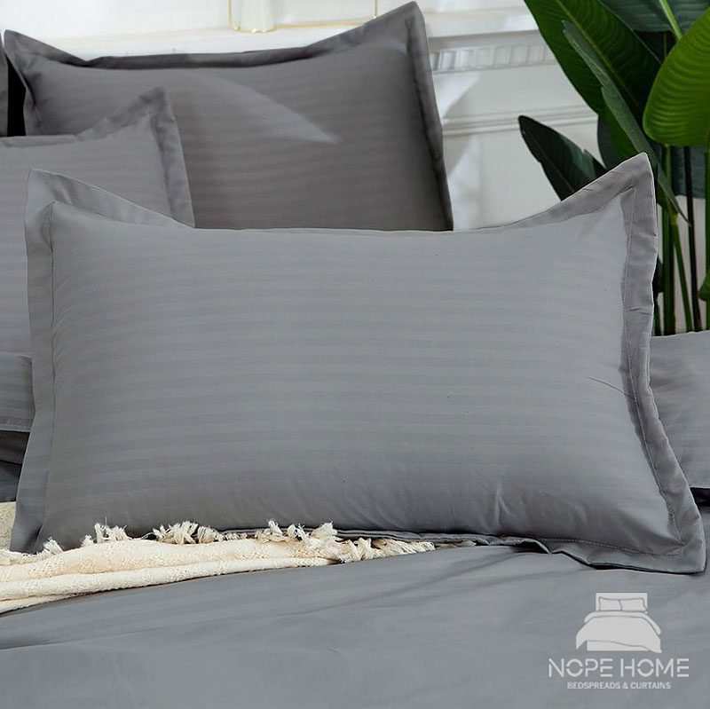 روبالشی بیسیک هتلی راه راه بسته دو عددی نوپه هوم