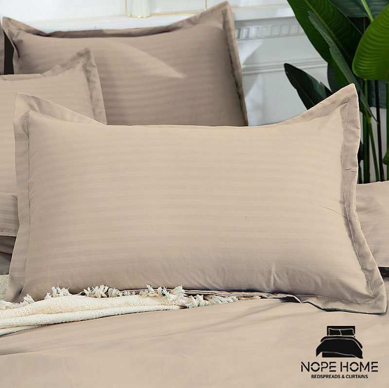 روبالشی بیسیک هتلی راه راه بسته دو عددی نوپه هوم