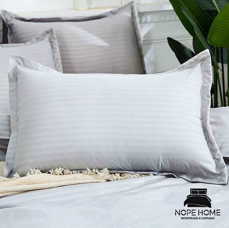 روبالشی بیسیک هتلی راه راه بسته دو عددی نوپه هوم