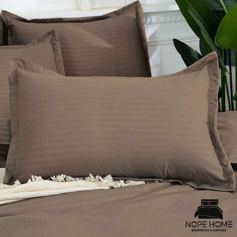 روبالشی بیسیک هتلی راه راه بسته دو عددی نوپه هوم