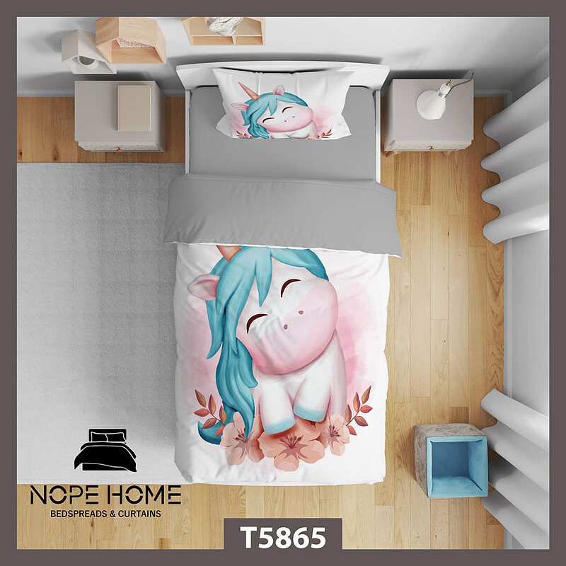 روتختی کودک طرح یونیکورن فانتزی کد T5865 نوپه هوم