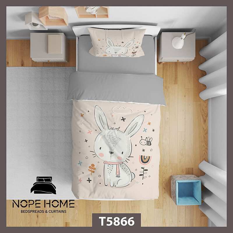 روتختی کودک طرح خرگوش فانتزی کد T5866 نوپه هوم
