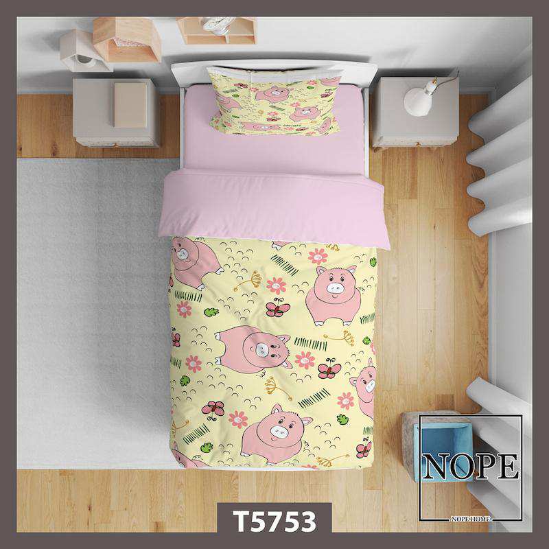 روتختی کودک طرح خوک ها مدل T5753 نوپه هوم