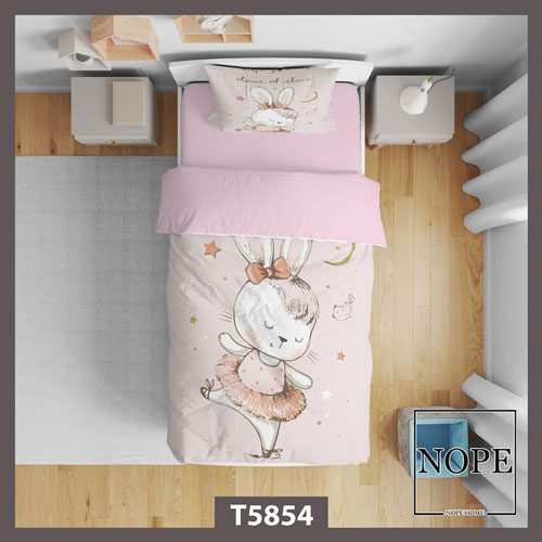 روتختی کودک طرح بچگانه خرگوش مدل T5854 نوپه هوم