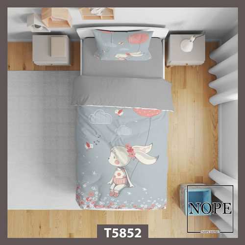 روتختی کودک طرح بچگانه خرگوش مدل T5852 نوپه هوم