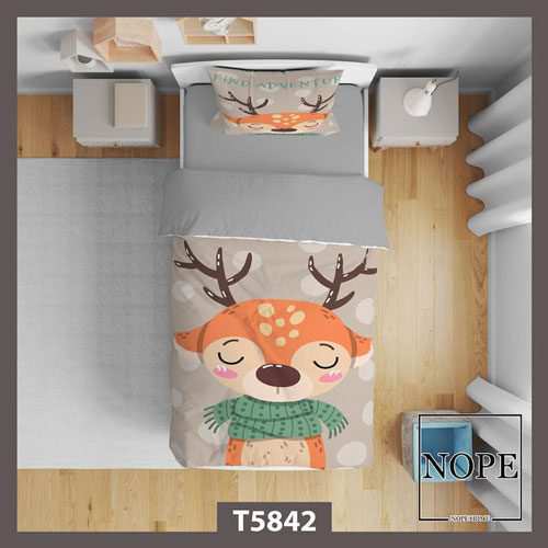 روتختی کودک طرح گوزن مدل T5842 نوپه هوم