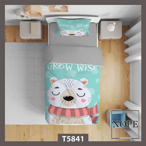 روتختی کودک طرح خرس قطبی مدل T5841 نوپه هوم