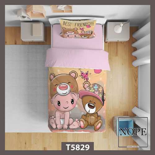 روتختی کودک طرح بچگانه مدل T5829 نوپه هوم